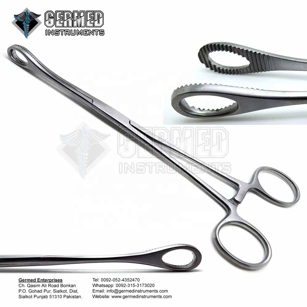 Manufacturer Supplier Best Price High Quality Stainless Steel Foerster Ballenger Sponge Holding Forceps 25cm By Germed ENT