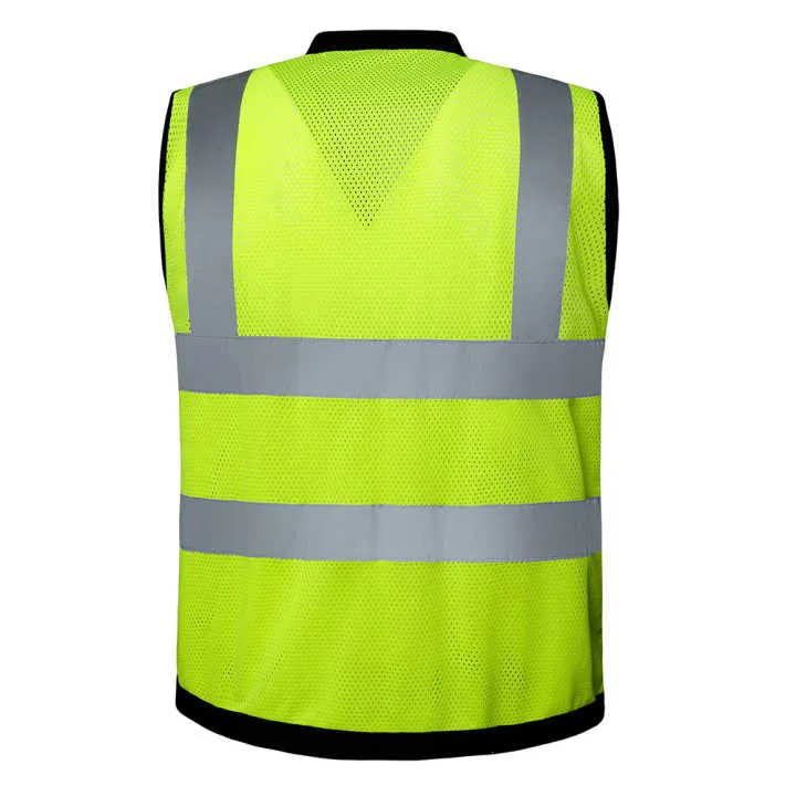 Hot Sales Reflective Safety Vest Mens Unisex Workwear Top Sleeveless Motorcycle Reflector Safety Vest Sports Neon Vest Neon