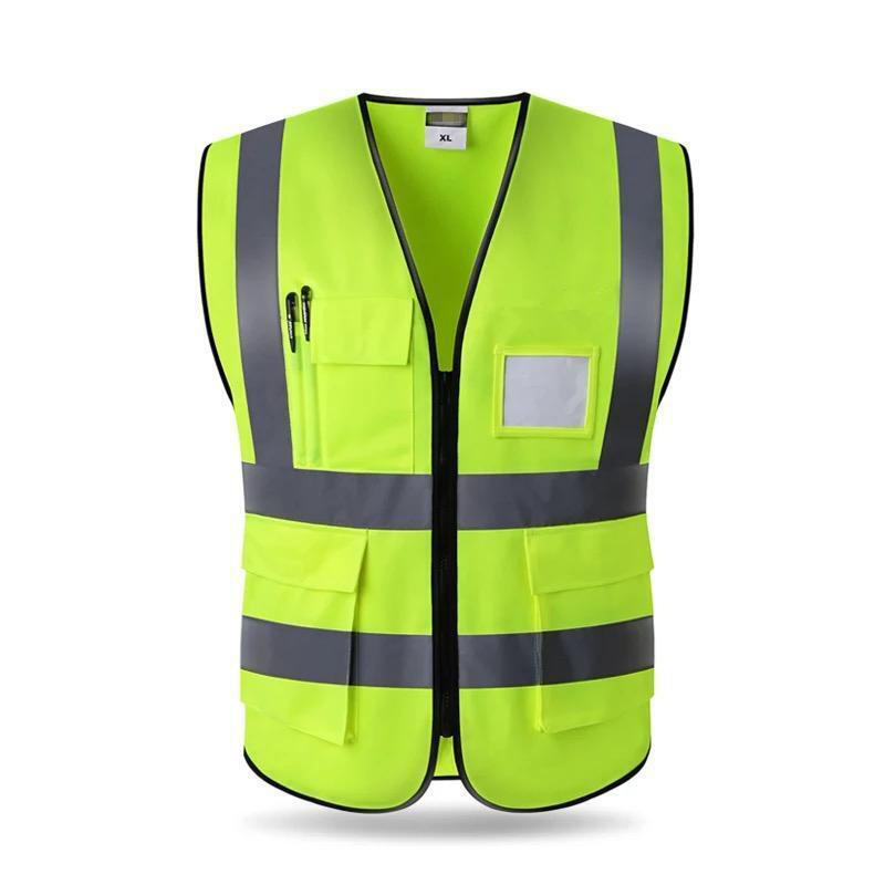 Factory Wholesale Custom Logo Hi Vis Reflective Safety Cyclist Bike Vest Viz High Visibility Mesh Waistcoat