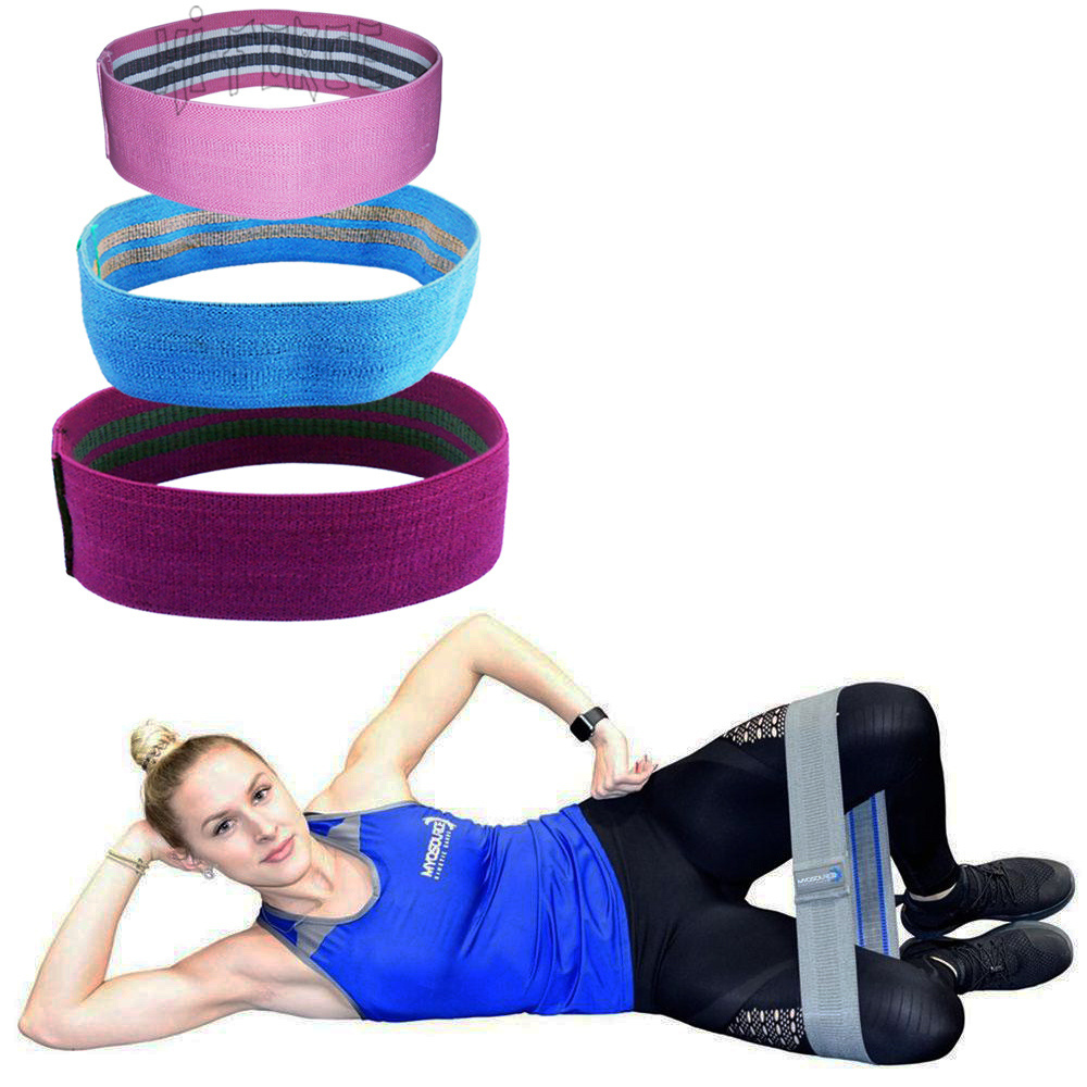 New Hip Circle Fabric Resistance Bands Heavy Duty Booty Band Non Slip Fitness Glute bands