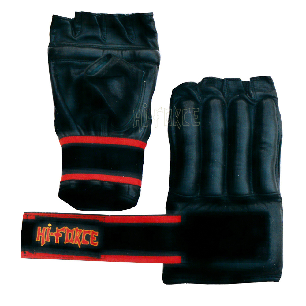 Latest Design custom Boxing Bag Punching gloves leather logo printed professional fight gloves kick mma gloves