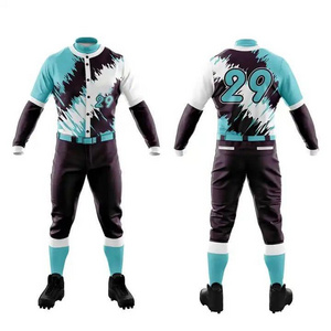 Good Price Best Quality Custom Sublimation Baseball Jerseys & Pant Sets Wholesale Baseball Uniforms