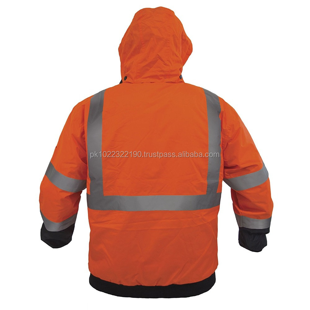 High Visibility Waterproof Bomber Jackets High Vis Jackets