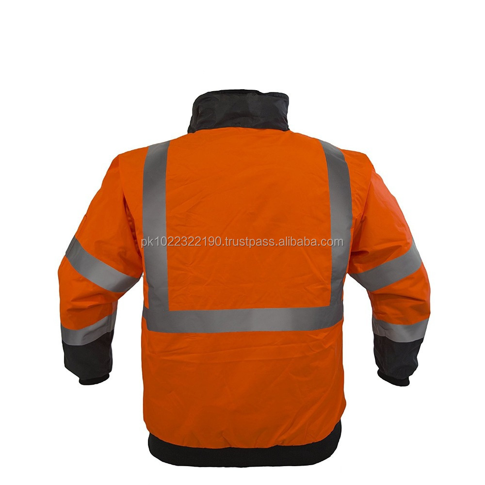 High Visibility Waterproof Bomber Jackets High Vis Jackets