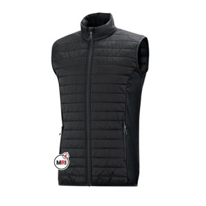 Men Women Customize Padded Vest utility OEM Custom 100% Polyester Quilted Shell Bubble Padded Puffer Vest