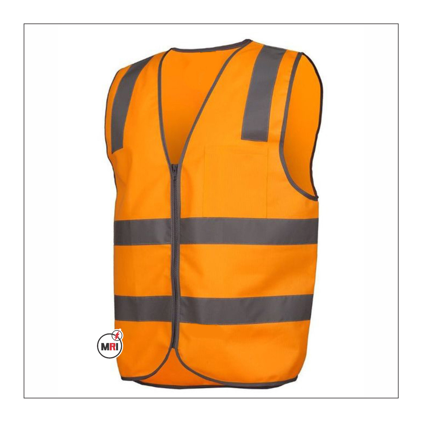 High Visibility reflective safety vest with 2pockets customized high quality yellow mens mesh safety jacket