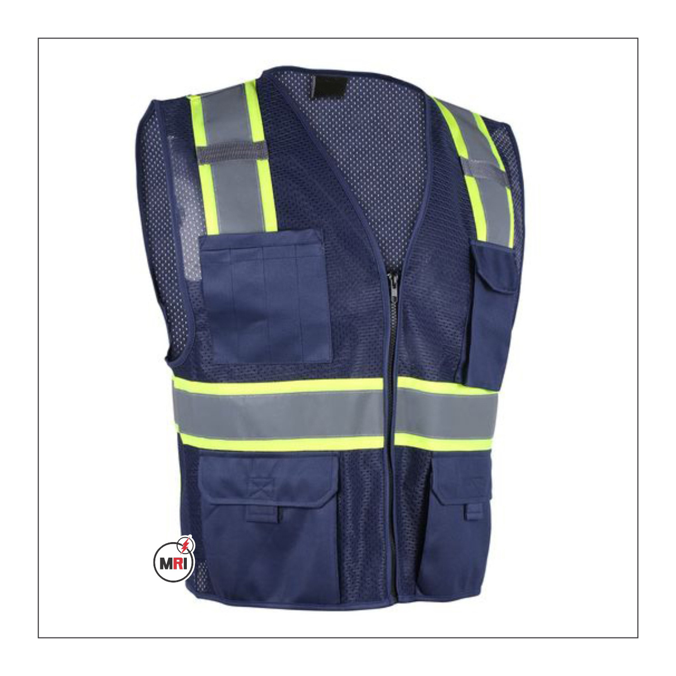 Reflective Vest Safety Jacket Strip Personal Security Construction Heavy Duty Reflective Safety Vest