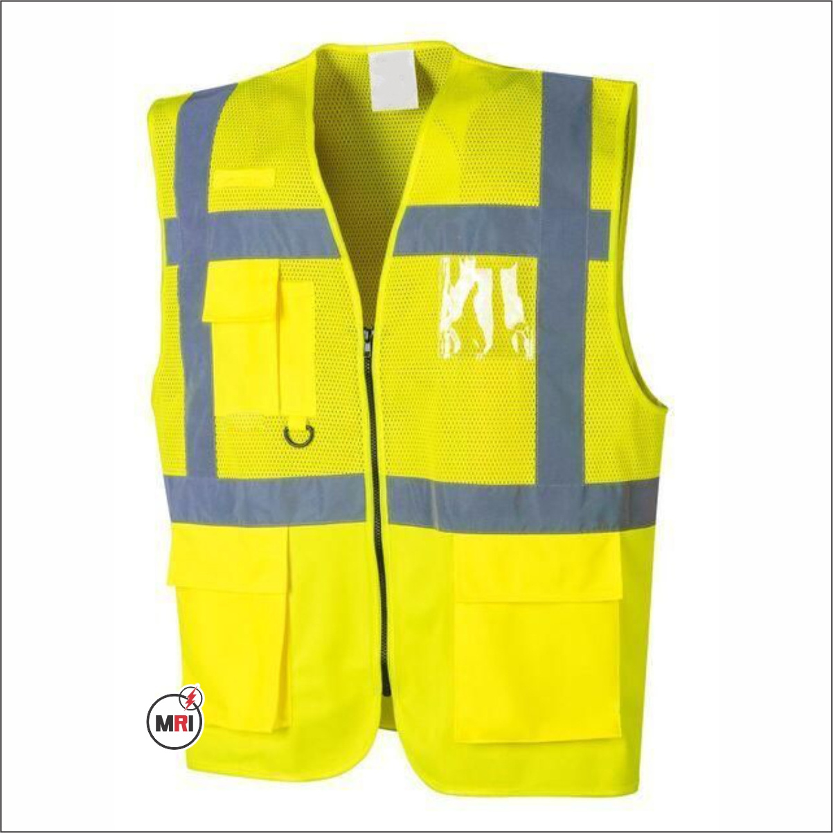 Reflective Vest Safety Jacket Strip Personal Security Construction Heavy Duty Reflective Safety Vest