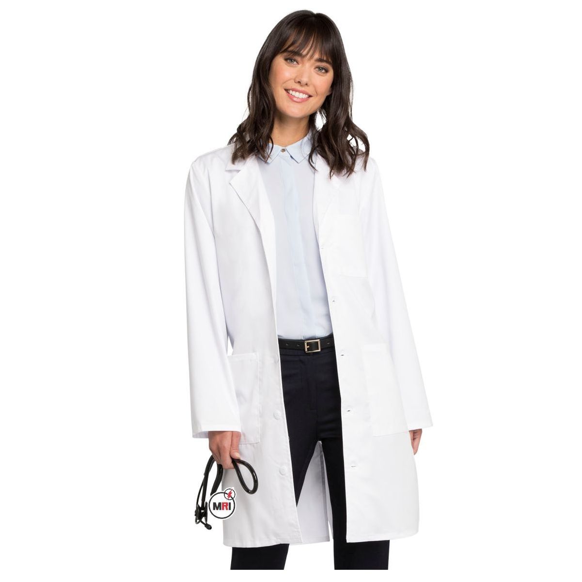 Anno 2023 New Arrival High Quality Dust-proof Anti-wrinkle Fit Hospital Uniforms White Lab Coat for women Medical Gown