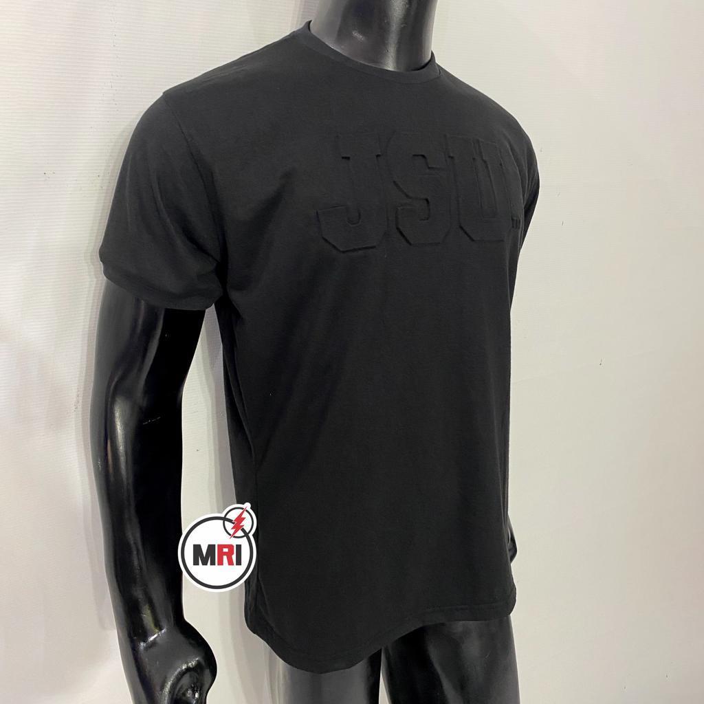 Factory Men Organic 100% Cotton 3D Printing Emboss T-shirts Graphic Custom Embossed Logo T Shirts Custom 3D Embossed men's