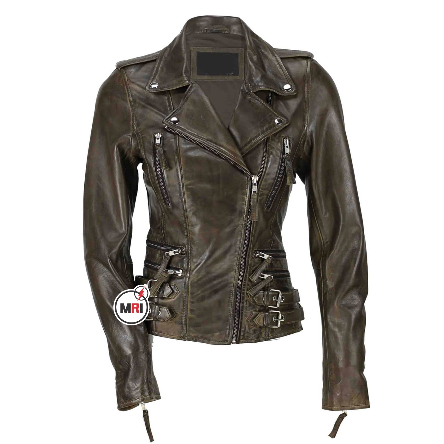 Wholesale Motorcycle Ladies Genuine Sheep Leather Jacket Ladies Cropped Bomber  Style Fashion Spring Real Leather Jacket Women