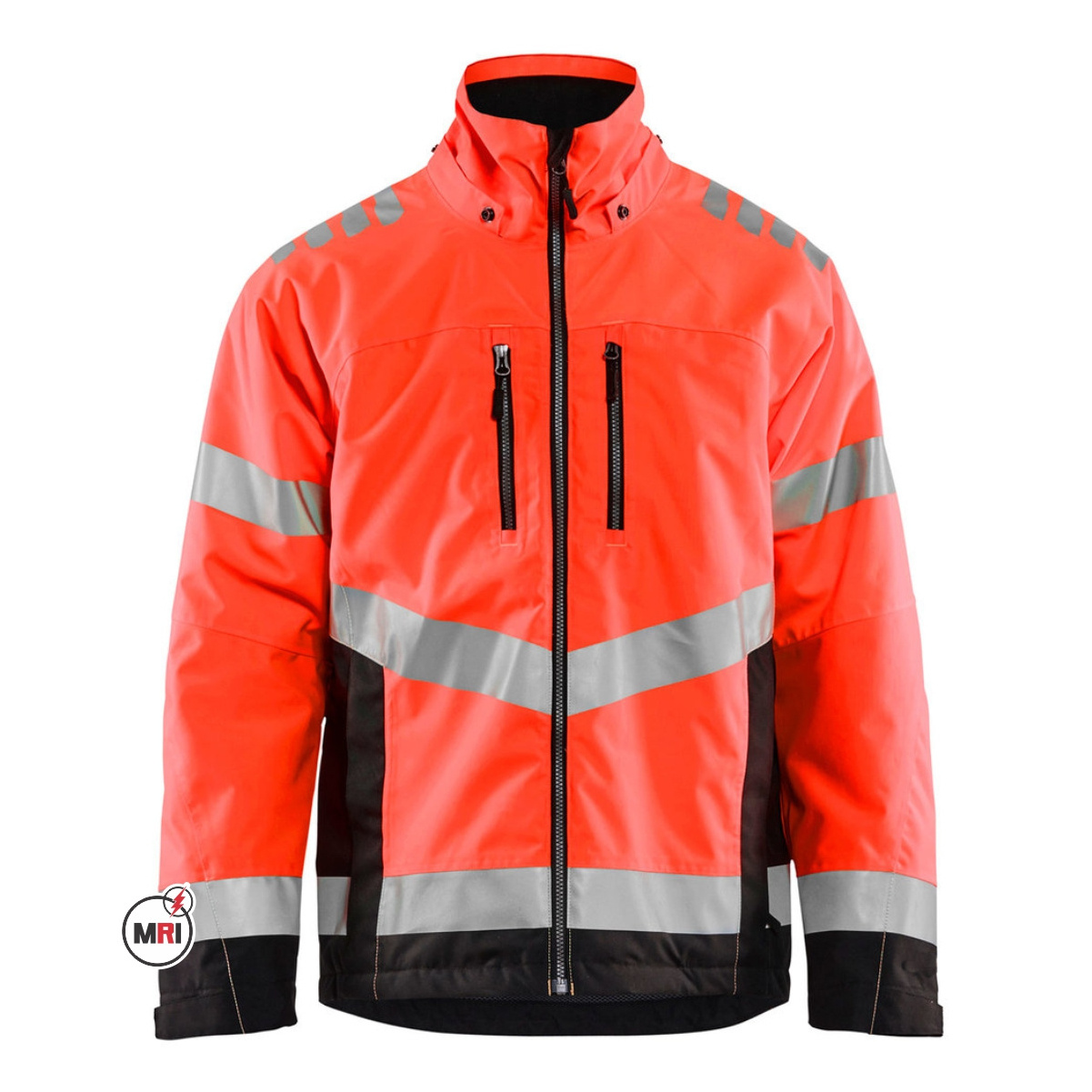 High-visibility Waterproof Outdoor Jacket In Winter Safety Work Clothes With Class 3 Security Road Safety Reflective Jacket