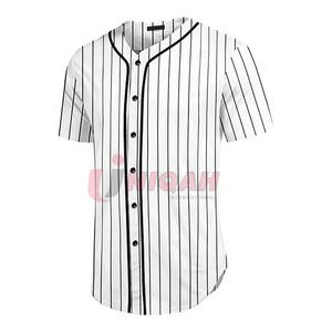 Men's Baseball Button Down Jersey Short Sleeve Hipster Hip Hop T Shirts Crafted From Lightweight Solid Classic Baseball Jersey