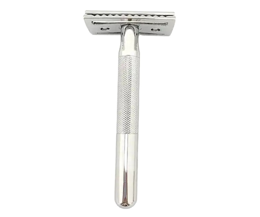 2024 New Stainless Steel Double Edge Safety Razor Blades Shaving Razors For Men design barber supplies shaver