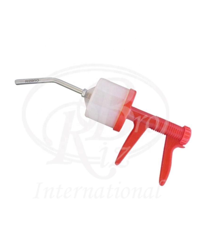 Horse oral drencher manual drenching syringe equine dentistry syringe namplex equine drenching syringe plastic