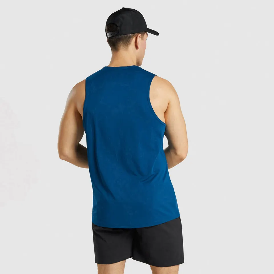 Body Building Wife Beaters White Tank Top Gym Polyester Sleeveless Clothes Sport Fitness Stringer Singlets For Men