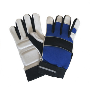 High performance mechanical anti-skid shock absorbing gloves and anti-skid heavy duty gloves for impact work