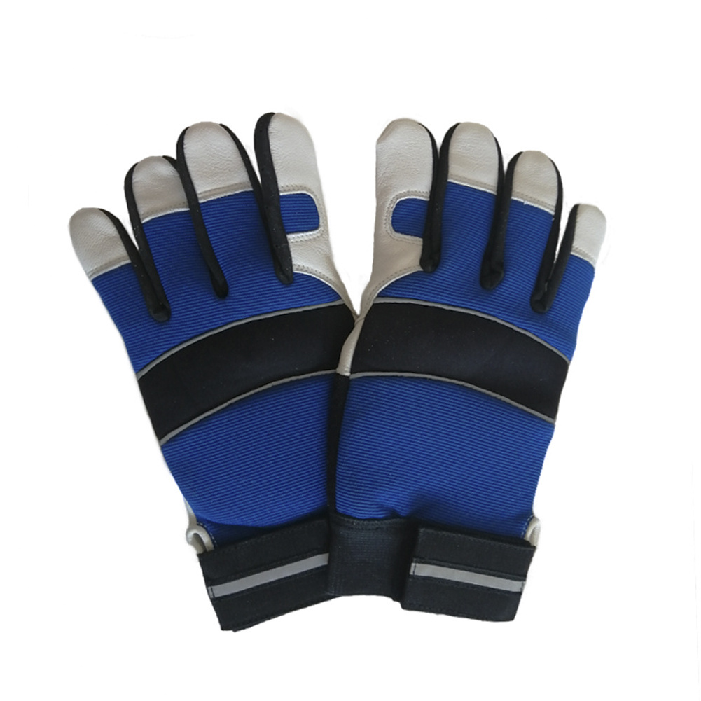 High performance mechanical anti-skid shock absorbing gloves and anti-skid heavy duty gloves for impact work