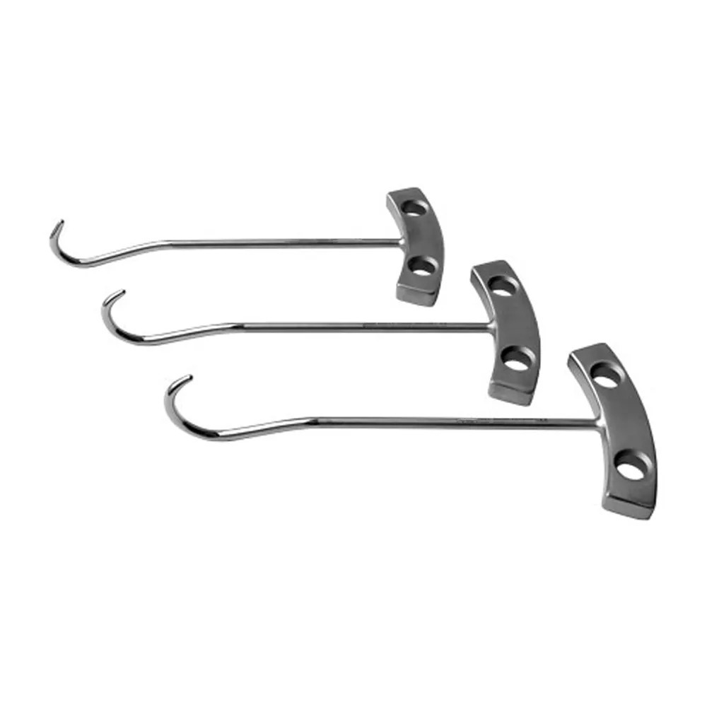 Top Selling Lombardi Bone Hooks Set Of 3 Pieces Curved Small Medium And Large Hook Orthopedic Hook