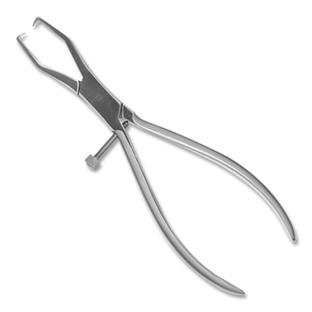 Dental How Plier Curved Utility Wire Bending Orthodontic Braces Placement Holding Archwires Posterior Howe Pliers