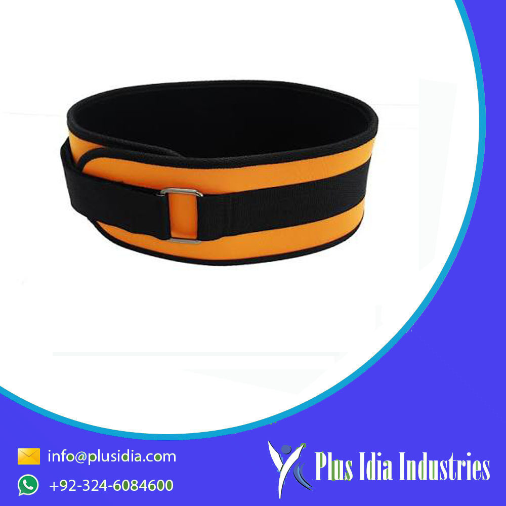 custom design top quality Weightlifting Curved GYM BELT Back LUMBER Belts gym Neoprene belts