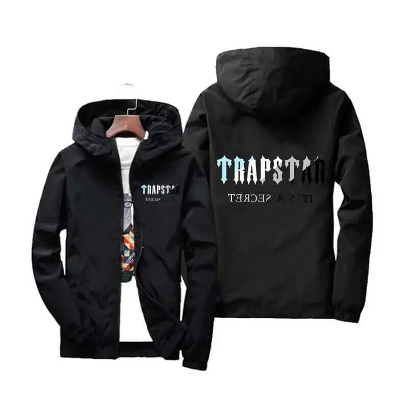 2024 New Design Top Quality Heavyweight Zip Up Trapstar Hoodie Custom Logo Oversized Full Zip Hoodie Face Blank Zipper Hoodie