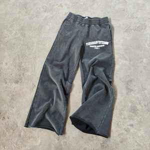 Custom Sweatpants Men Cotton Jogger Pants Casual Track Pants Wholesale 100% Cotton Flared Sweat Pant