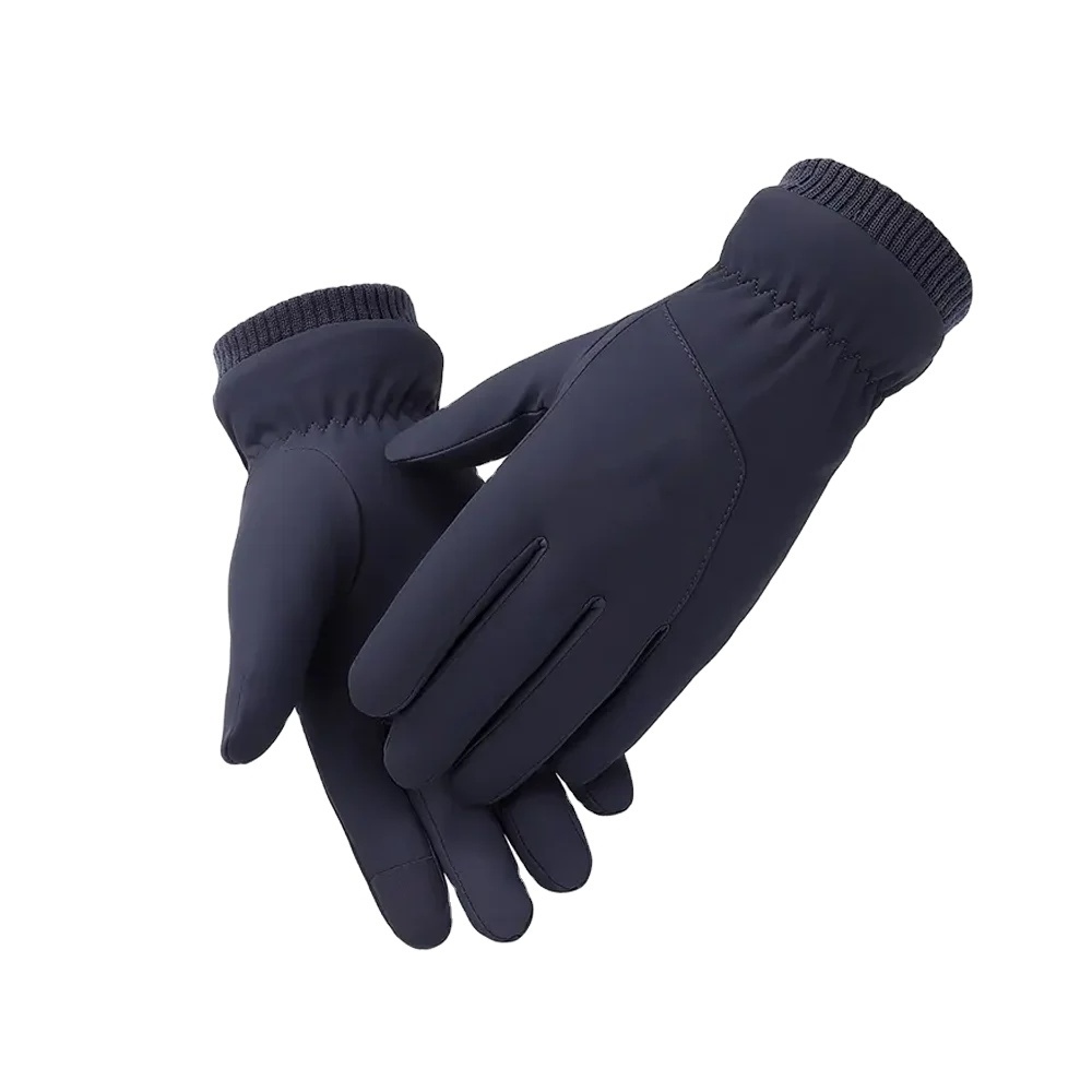 Classic Outdoor Full Finger Cycling Gloves Waterproof Other Sports Gloves Winter Leather Gloves Men High Quality