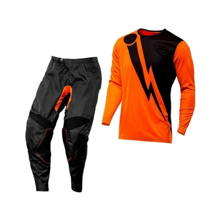 High Quality Custom Made Sublimated Design Your Own Motocross Jersey And Pants And Set Apparels