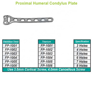 Factory price wholesale Proximal Humeral Condyles Locking Plate for orthopedic Implants