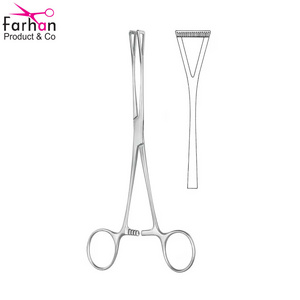 Duval Forceps 20cm Tattoos Piercing Clamp Sponge Belly Septum Plier Surgical Instruments Stainless Steel BY FARHAN PRODUCTS & Co