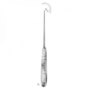 DESCHAMPS for left hand steep turn blunt 225 mm Needle Holders With Tungsten Carbide Inserts surgical Instruments