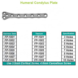 Farhan Products Orthopedic implants bone fracture Orthopedic Humeral Condyles Plate