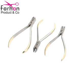 Set Of 3Pcs Orthodontic Pliers Dental Distal End Cutter TC Hard Wire Cutter/ Orthodontic Instruments