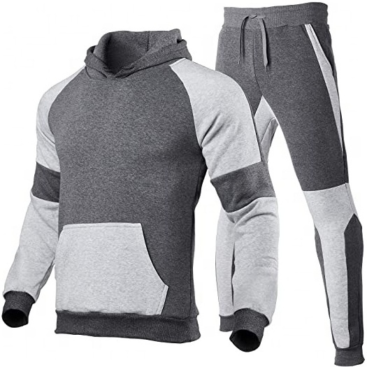 Custom Jogging Running Suits Wholesale men jogger short setUniforms Sport Wear Custom Men's Blank Fleece Jogging Suits Top