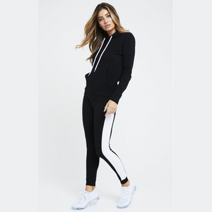 New Fashion Women jogger  suits fall season sweat suits for girls slim fit suit women custom fleece gym factory reasonable prize