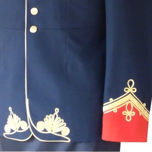 customized band 100% wool blend piper drummer doublet jacket marching band uniform