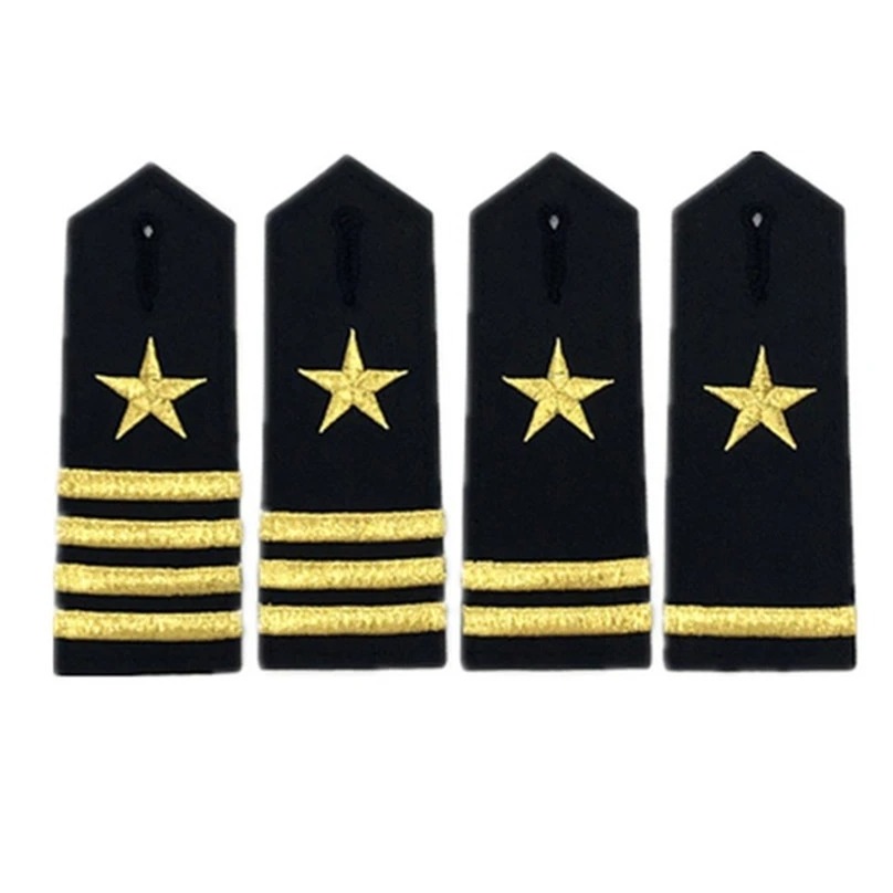 Best Quality Shoulder Board Pilot Shoulder Strap Uniform Epaulettes Rank Customized design Made in Pakistan