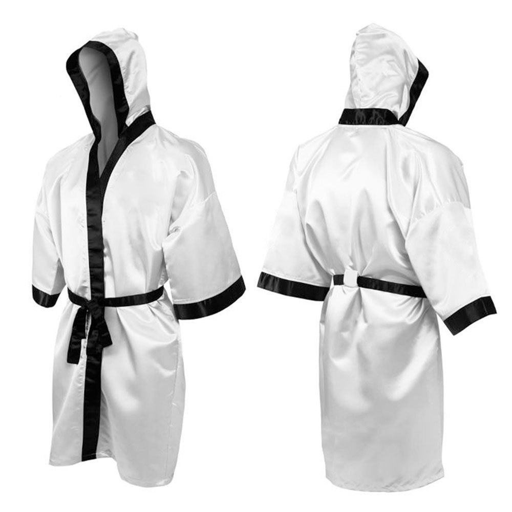 Professional Boxing Robe with hood | Best Quality Custom logo Boxing Robes