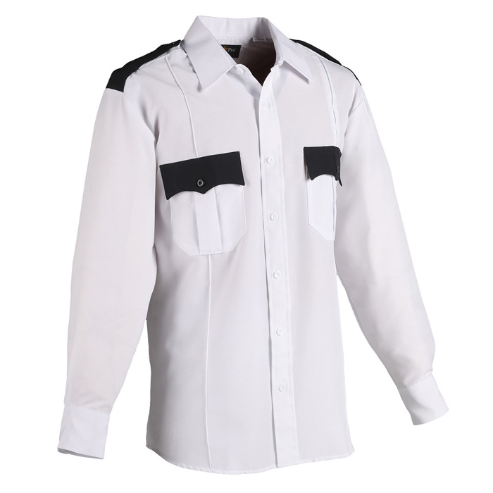 Top selling high visible safety shirt for men hi viz workwear shirts