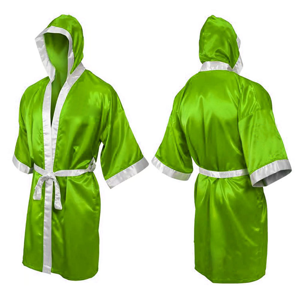 Professional Boxing Robe with hood | Best Quality Custom logo Boxing Robes