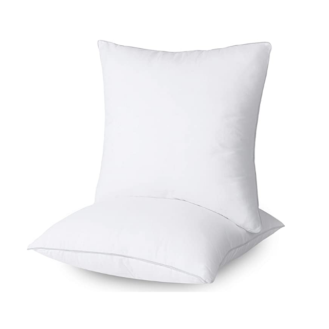 Hot Selling Wholesale White Color Polyester Fiber Filled Cushions Available On Sale In Reasonable Prices