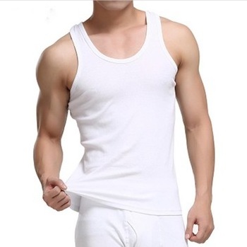 Men's Cotton Polyester Latest Design Custom Tank Top/Men's Gym Running Muscle Fit Quick Dry Tank Tops