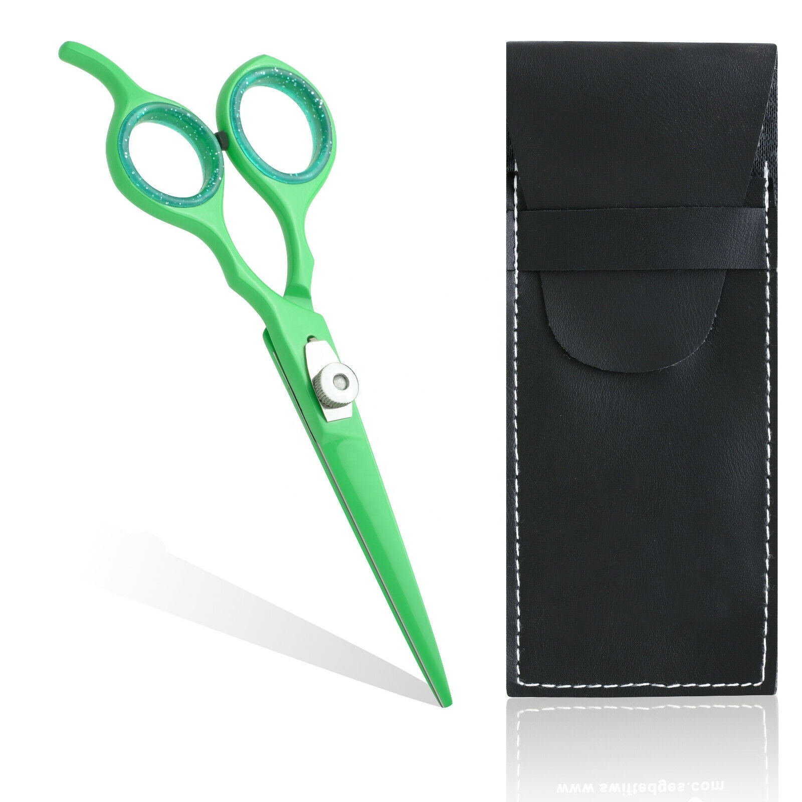 6 inch Professional Hairdressing Hair Cutting Scissors Shears Stainless steel color coating best quality Wholesale cheap price