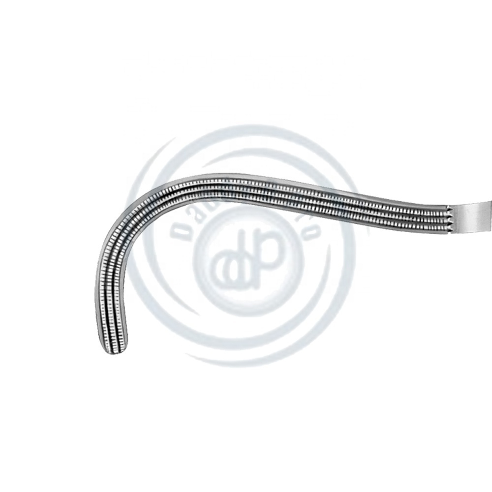 GUYON ATRAUMATA Kidney Pedicle Clamp Curved 240 mm (9 1/2