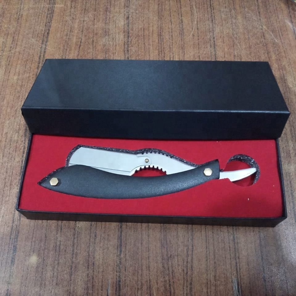 Best Sharp Razor Blade Shaving Straight Razor With New Hard Box Packing