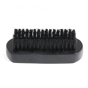 Boar Hair Bristle Beard Brush Black Wooden Handle Boar Bristle Hair Brushes