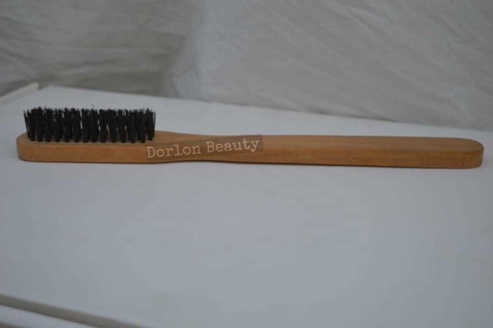 Natural Long handle Bristle Dry Body Brush SPA Bath Brush