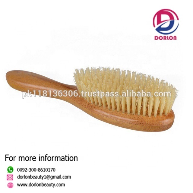 Wooden Beard Care Boar Bristle Brush Shaving Brush