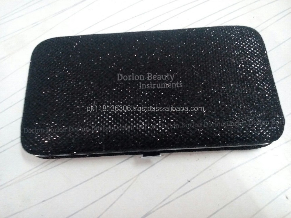 Glittery Tweezers Storage Kits Light Weight Travel Friend Make Up Tools Kit With Private Label